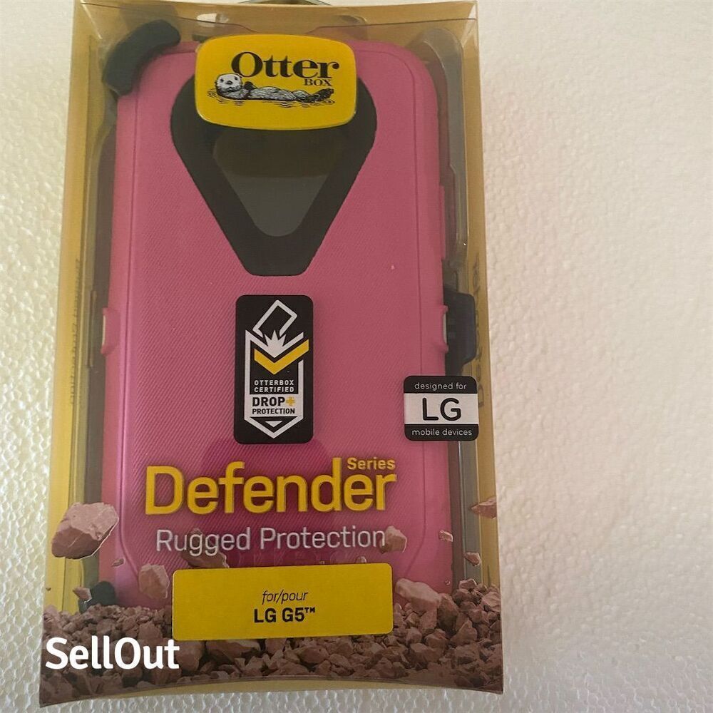 OtterBox Defender Series Pink Case & Holster for LG G5